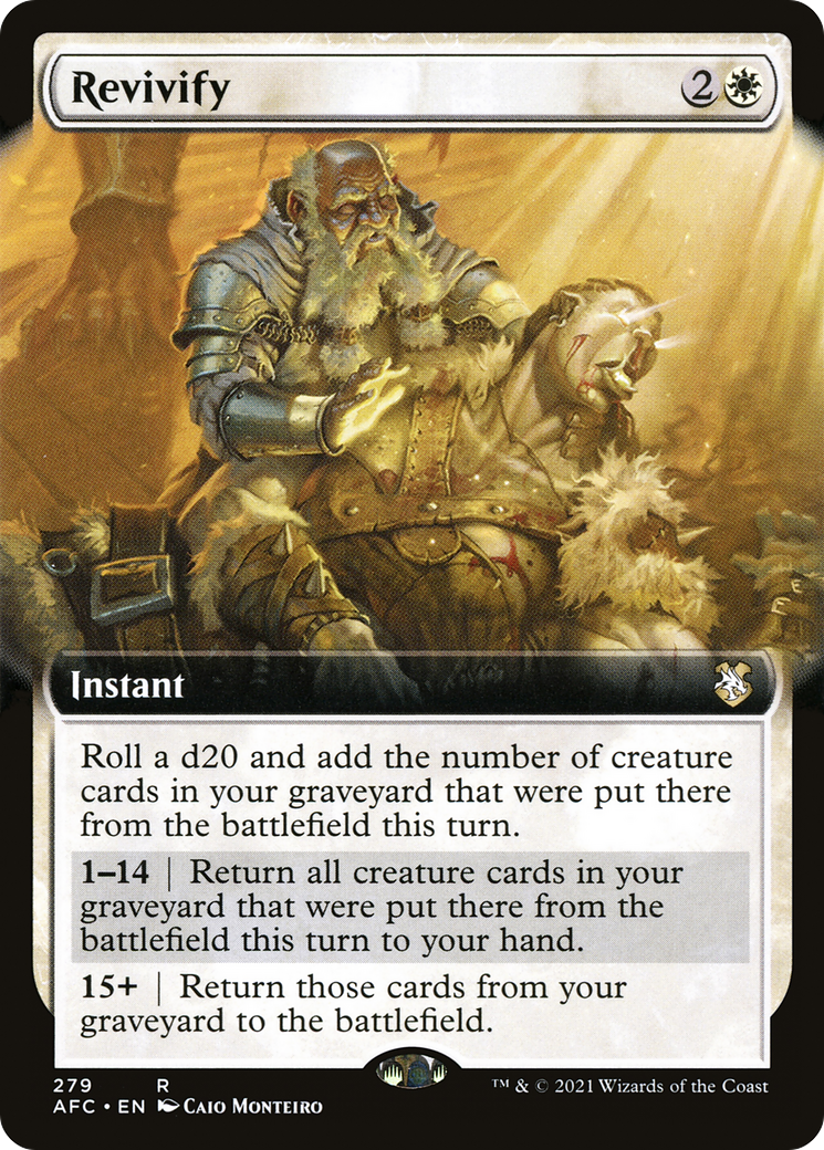 Image of Revivify (Extended Art) (AFC-279) - Forgotten Realms Commander: (Extended Art)