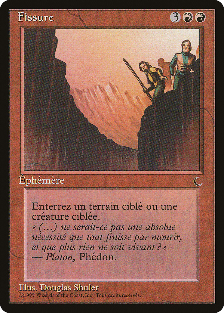 Image of Fissure (French) (REN-) - Renaissance