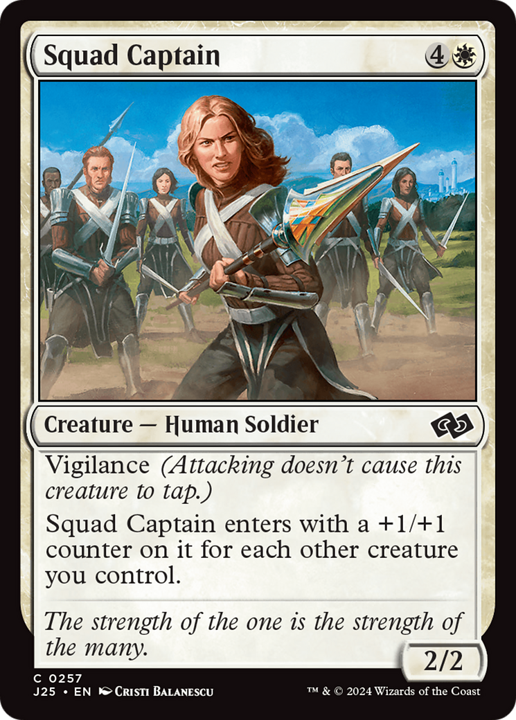 Image of Squad Captain (J25-257) - Foundations Jumpstart