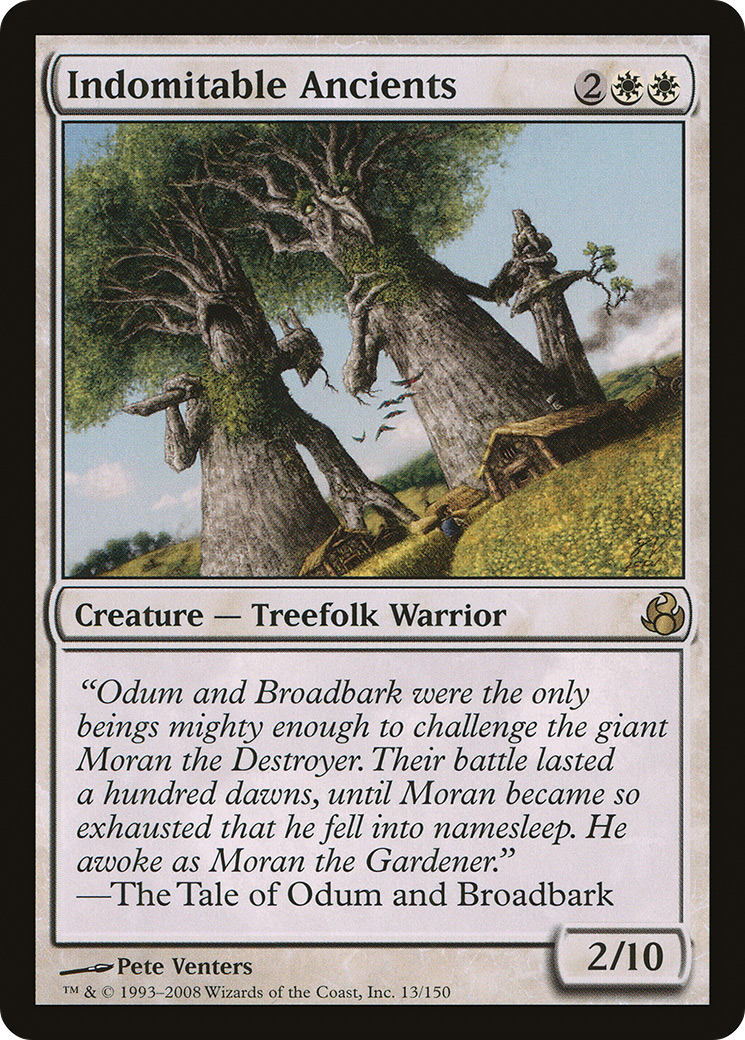 Image of Indomitable Ancients (MOR-013) - Morningtide Foil