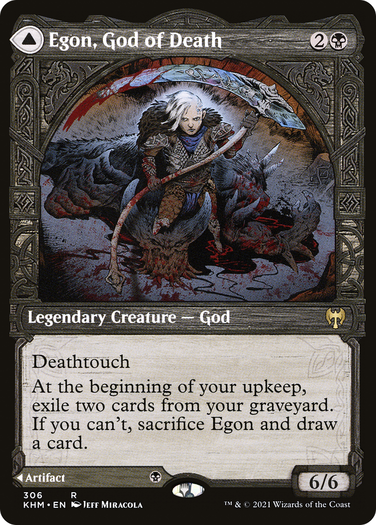 Image of Egon, God of Death (Showcase) (KHM-306) - Kaldheim: (Showcase)