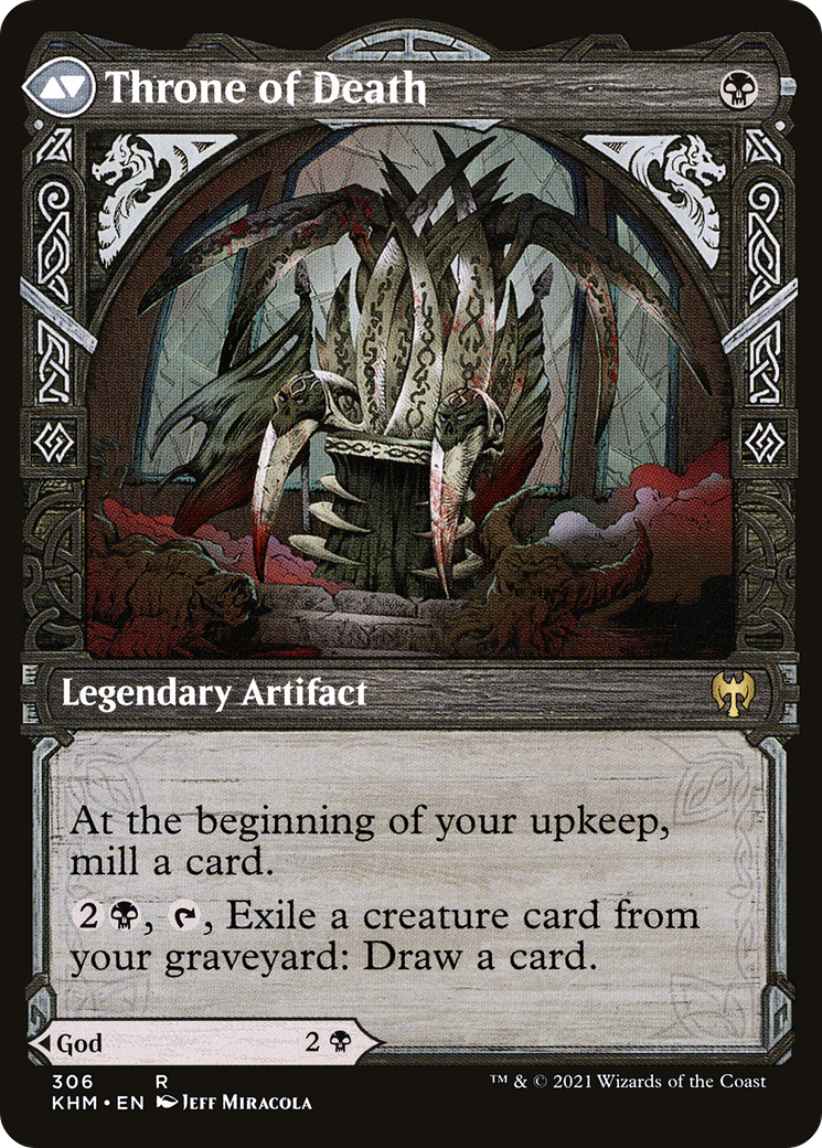 Image of Egon, God of Death (Showcase) (KHM-306) - Kaldheim: (Showcase) Foil