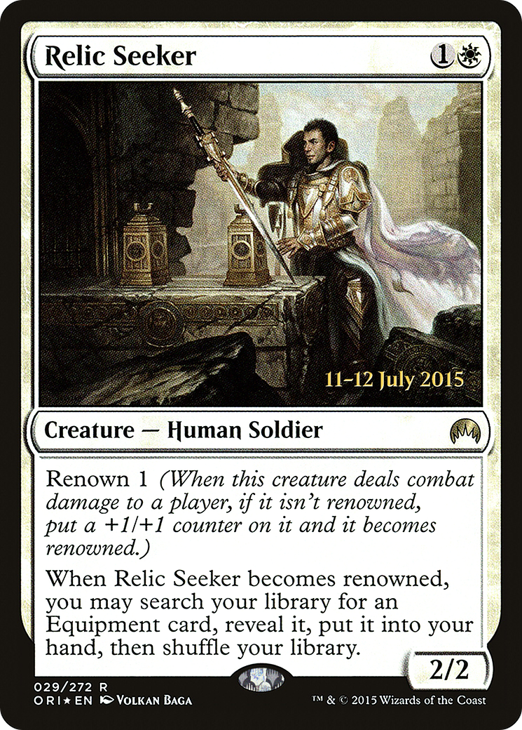Image of Relic Seeker (PRE-029) - Magic Origins Promos Foil