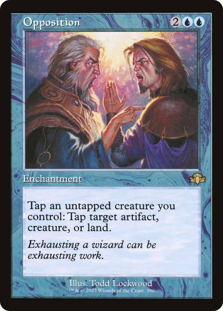 Image of Opposition (Retro Frame) (DMR-290) - Dominaria Remastered