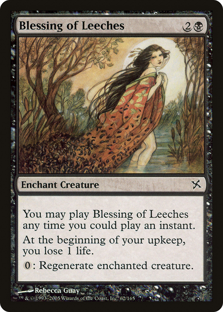Image of Blessing of Leeches (BOK-062) - Betrayers of Kamigawa