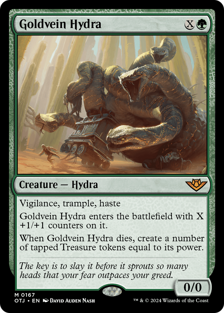 Image of Goldvein Hydra (OTJ-167) - Outlaws of Thunder Junction