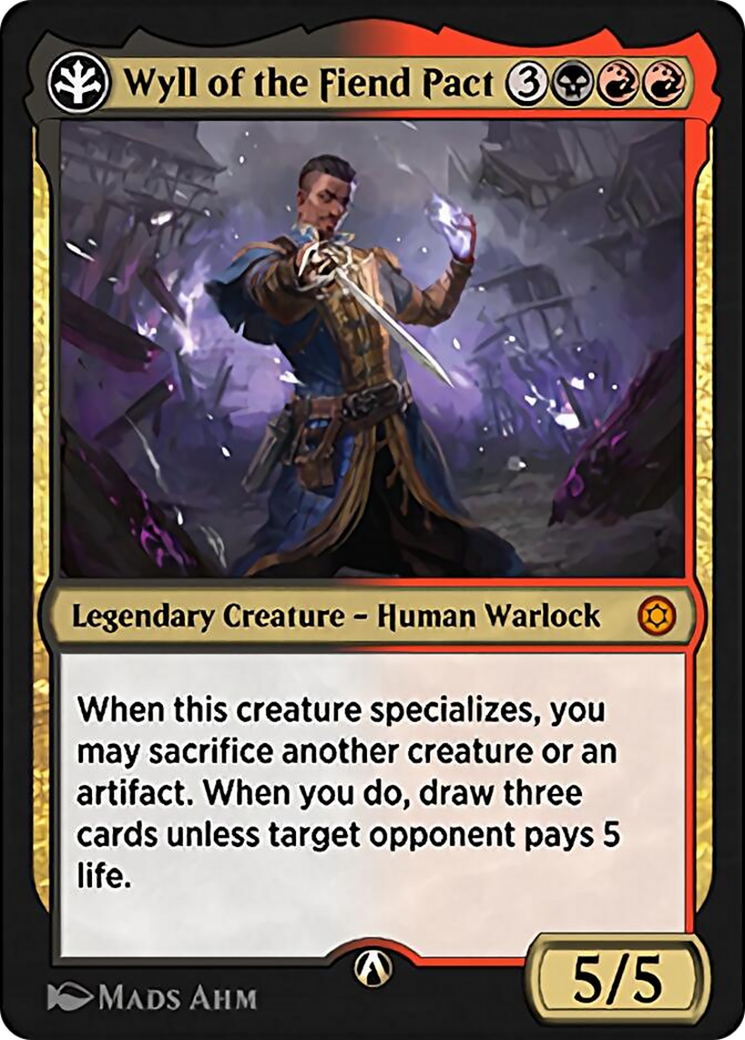 Image of Wyll of the Fiend Pact (HBG-15B) - Alchemy Horizons: Baldur's Gate