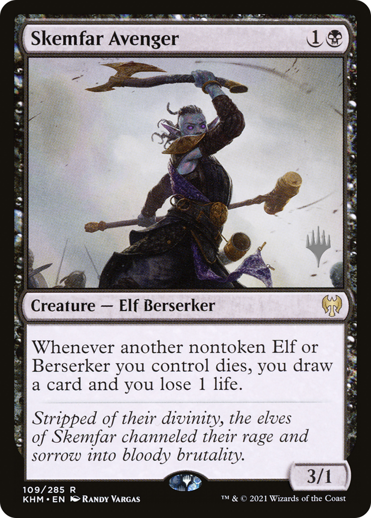 Image of Skemfar Avenger (PPKHM-109) - Kaldheim Promos Foil