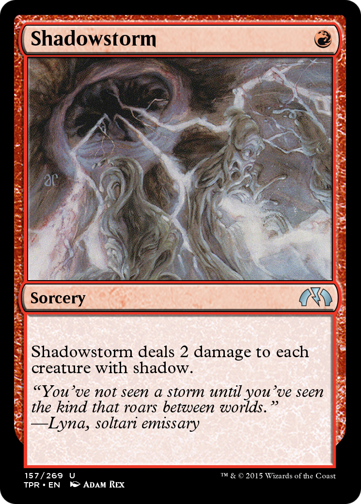 Image of Shadowstorm (TPR-157) - Tempest Remastered Foil
