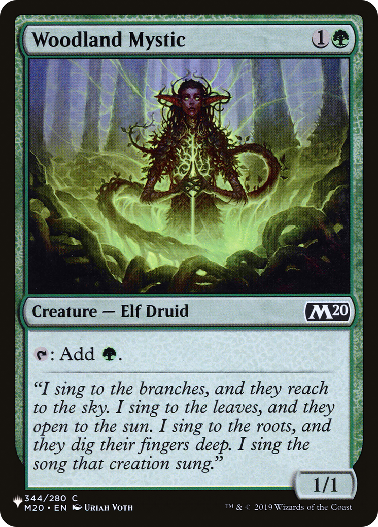 Image of Woodland Mystic (LIST-M20-344) - The List