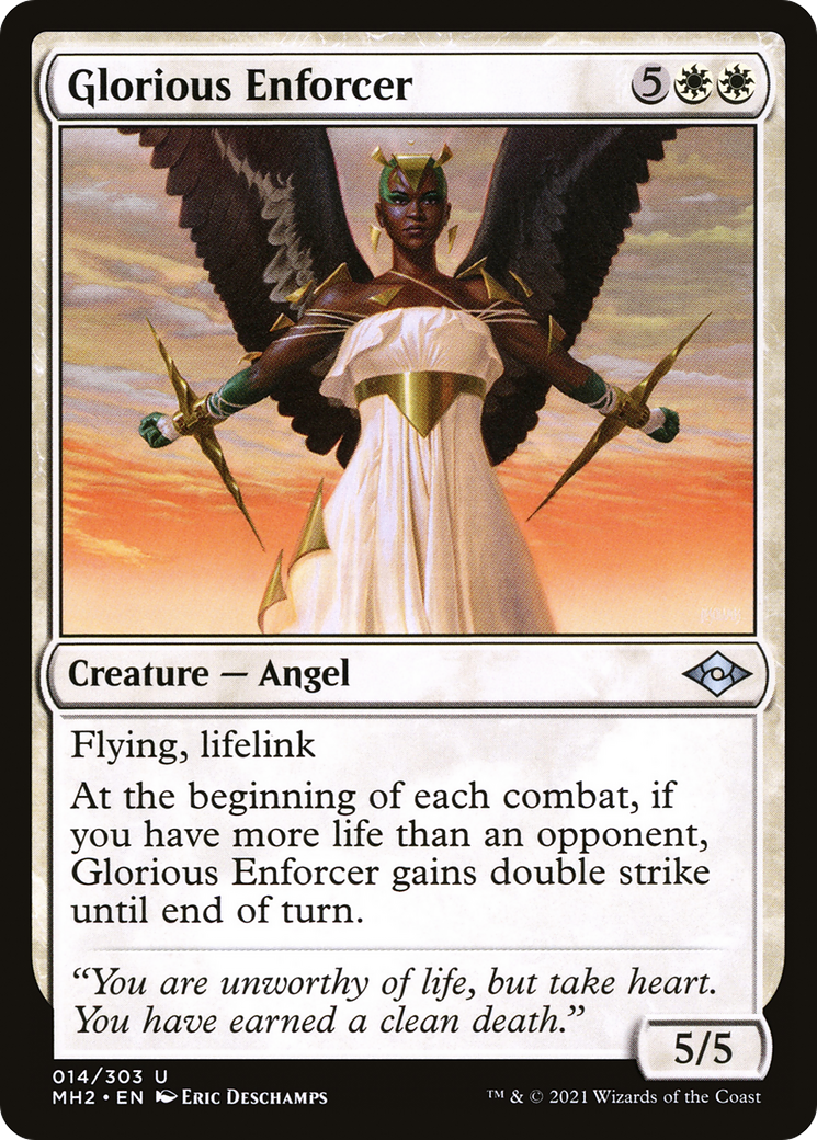 Image of Glorious Enforcer (MH2-014) - Modern Horizons 2