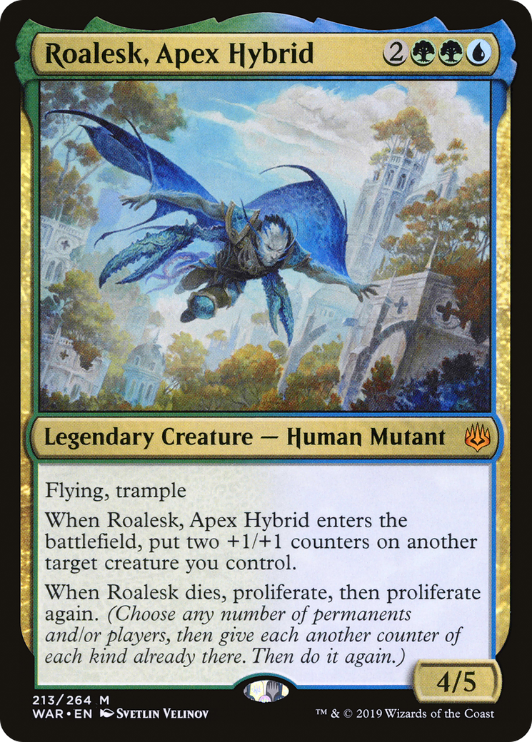 Image of Roalesk, Apex Hybrid (WAR-213) - War of the Spark Foil
