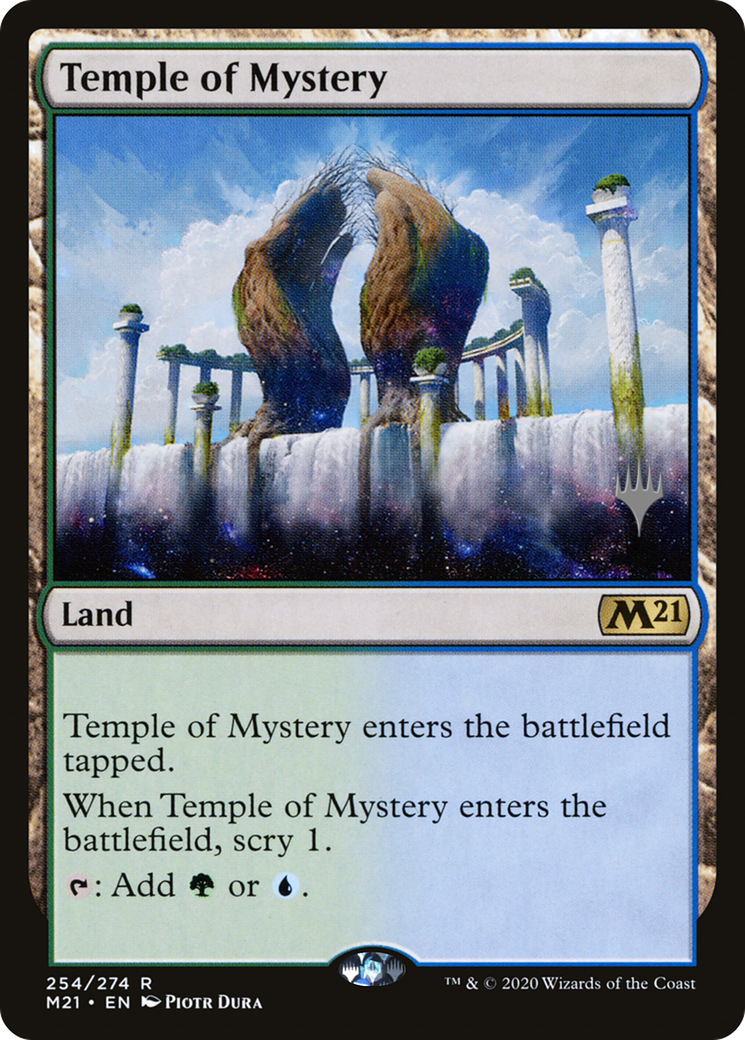 Image of Temple of Mystery (PPM21-254) - Core Set 2021 Promos Foil