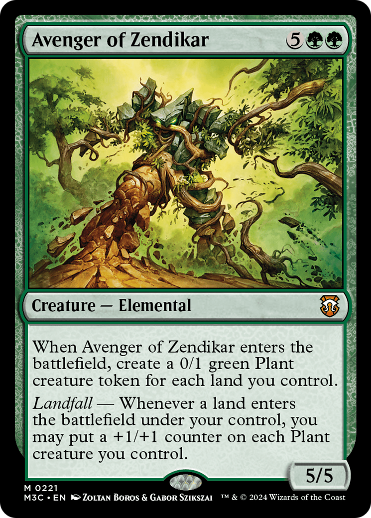 Image of Avenger of Zendikar (M3C-221) - Modern Horizons 3 Commander