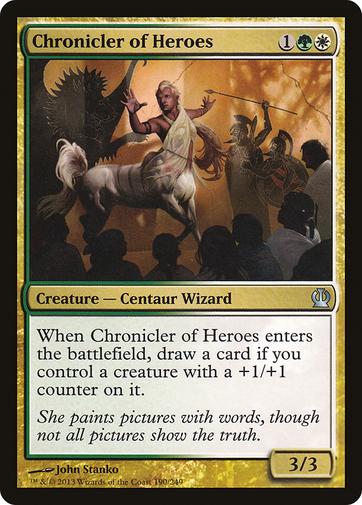 Image of Chronicler of Heroes (THS-190) - Theros
