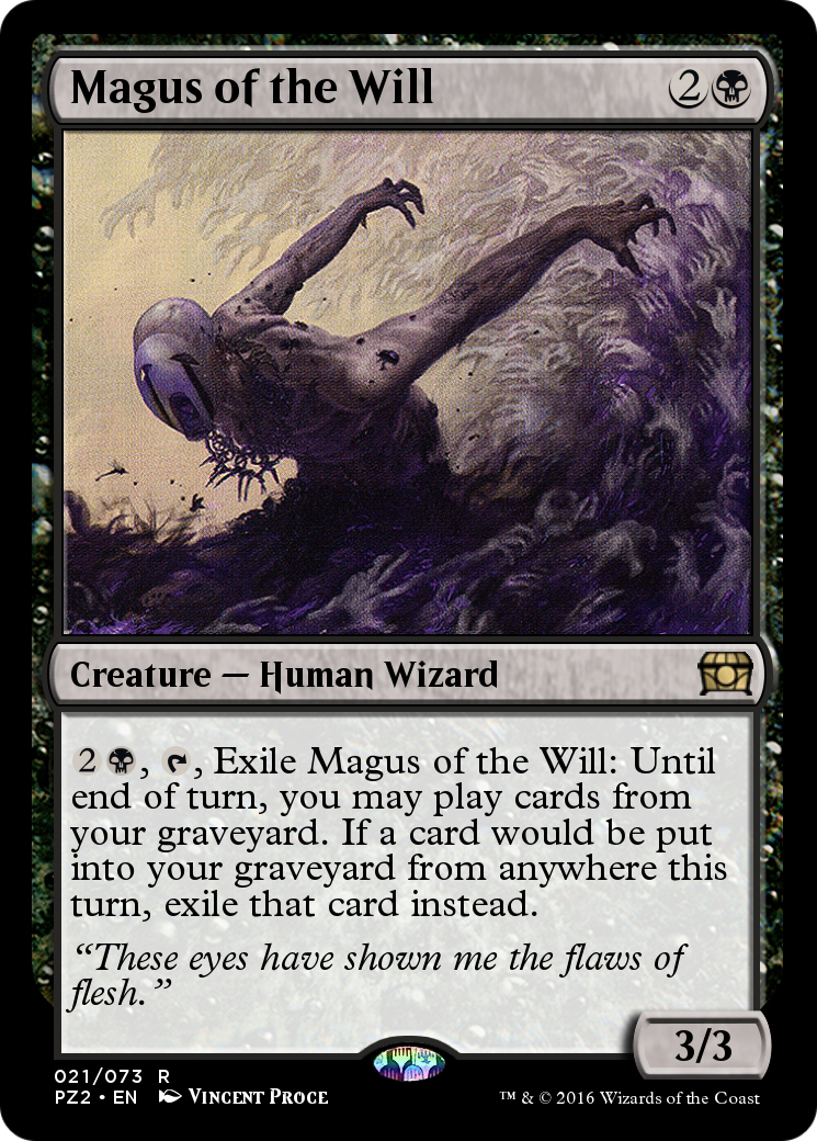 Image of Magus of the Will (PZ2-021) - Treasure Chest Foil