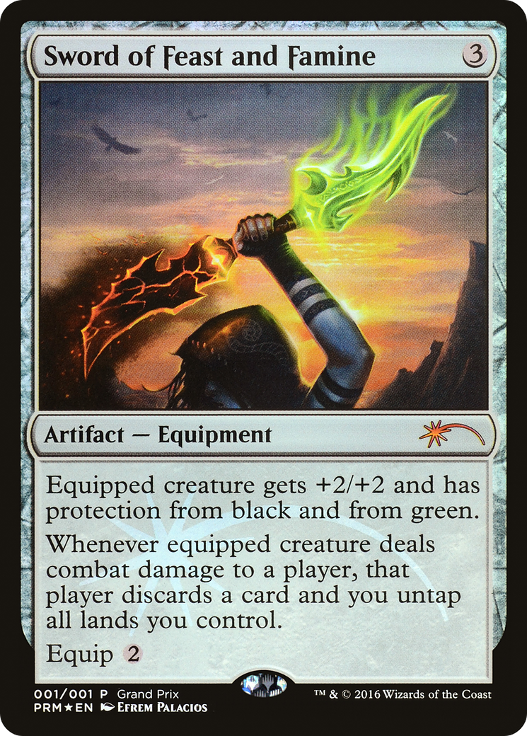 Image of Sword of Feast and Famine (GPP-2016B) - Grand Prix Promos Foil