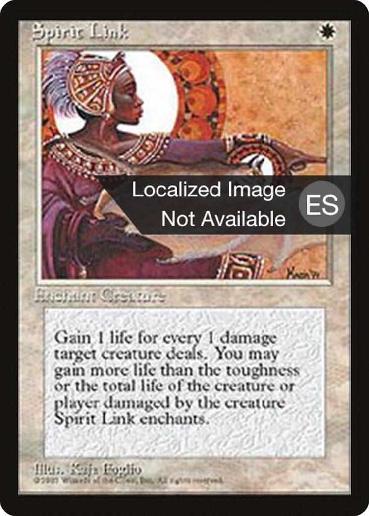 Image of Spirit Link (4BB-) - Fourth Edition Foreign Black Border