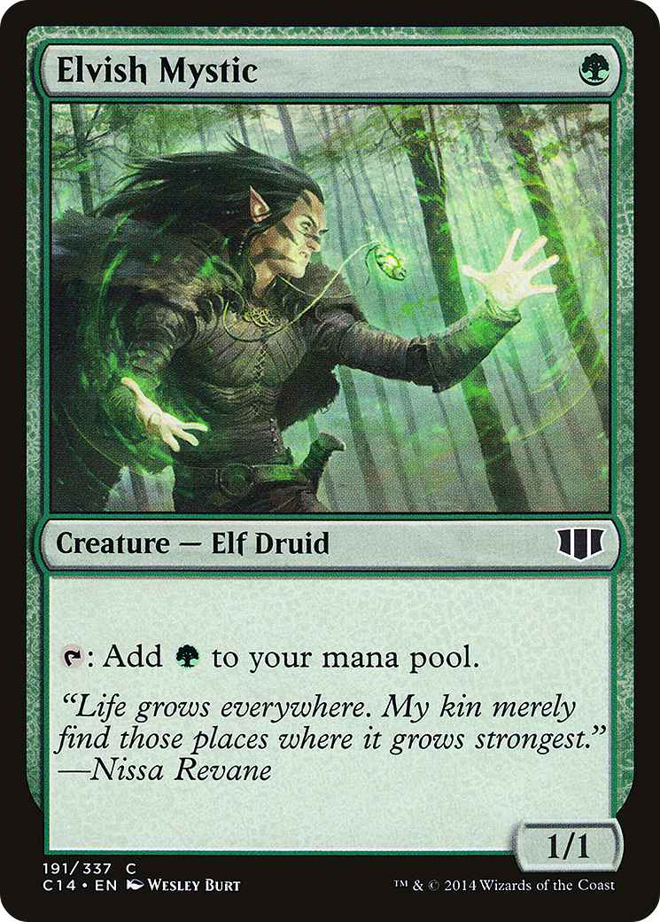 Image of Elvish Mystic (C14-191) - Commander 2014