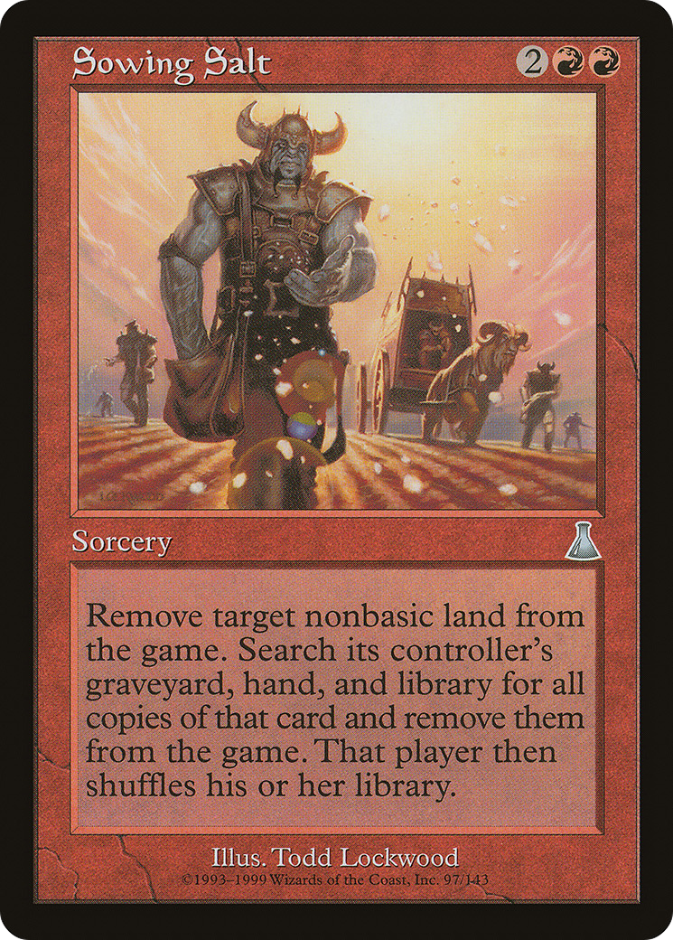 Image of Sowing Salt (UDS-097) - Urza's Destiny