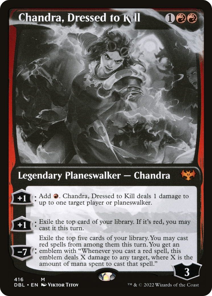 Image of Chandra, Dressed to Kill (DBL-416) - Innistrad: Double Feature