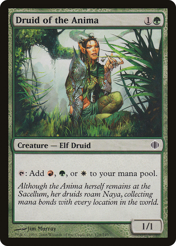 Image of Druid of the Anima (ALA-128) - Shards of Alara Foil