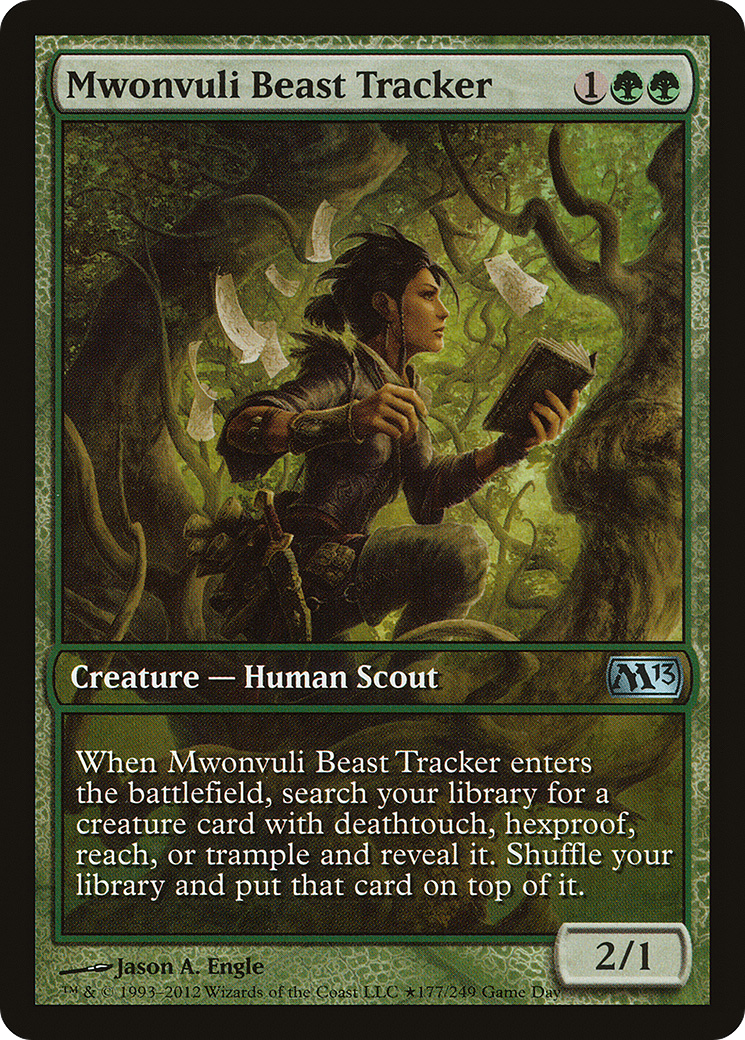 Image of Mwonvuli Beast Tracker (GAME-177) - Magic 2013 Promos