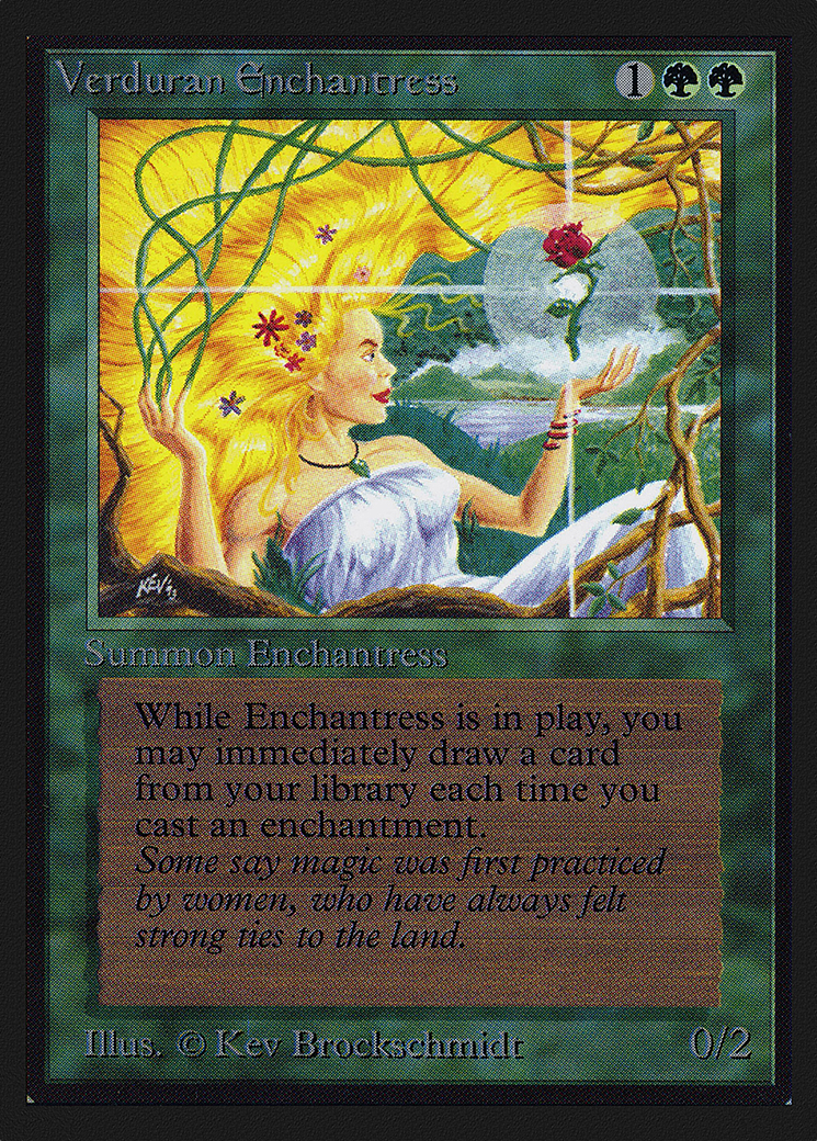 Image of Verduran Enchantress (CE) (CED-) - Collectors' Edition