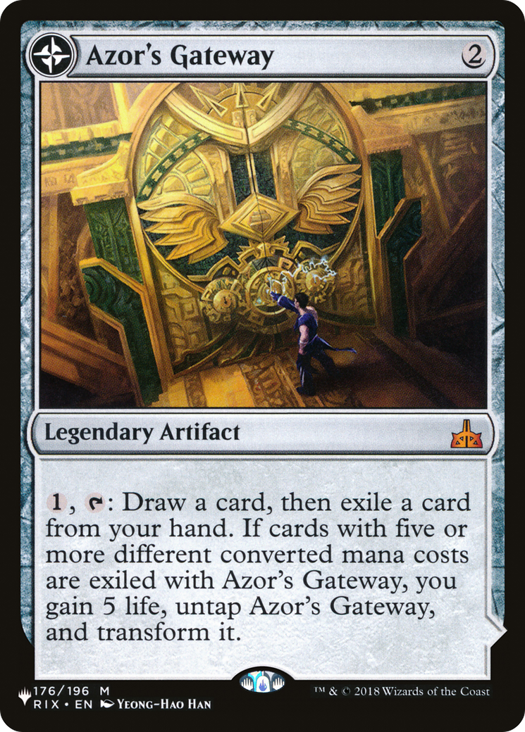 Image of Azor's Gateway (LIST-RIX-176) - The List: (compasslanddfc)
