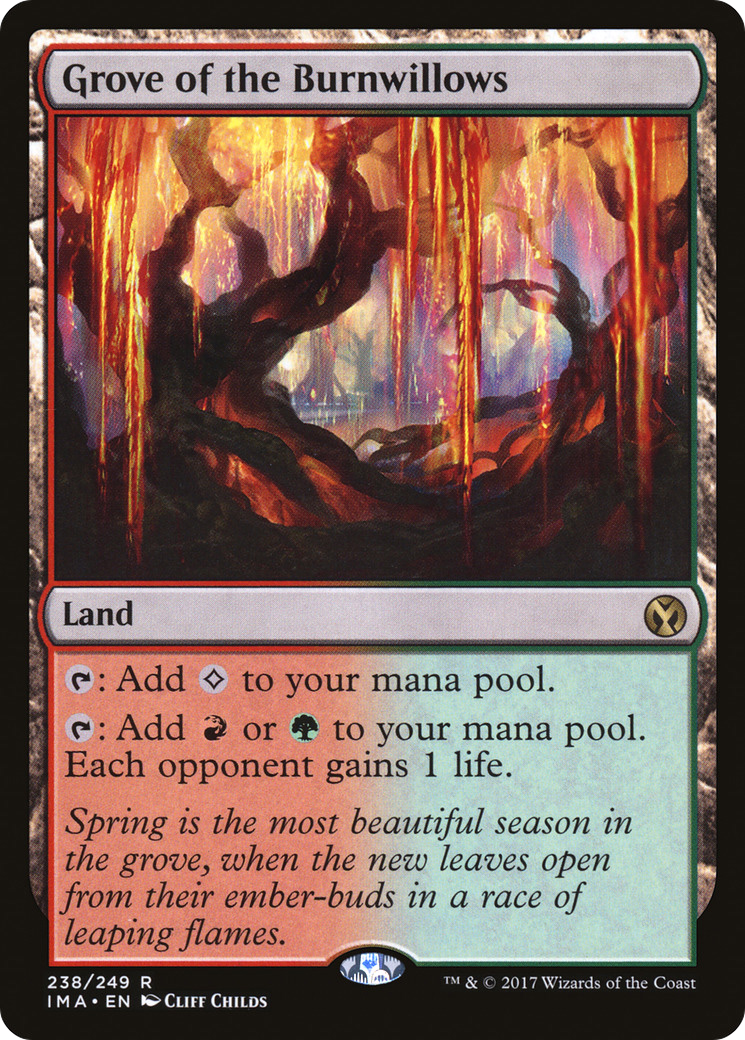 Image of Grove of the Burnwillows (IMA-238) - Iconic Masters