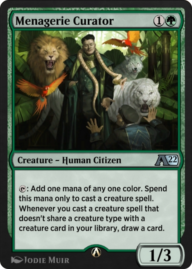 Image of Menagerie Curator (YSNC-015) - Alchemy: New Capenna
