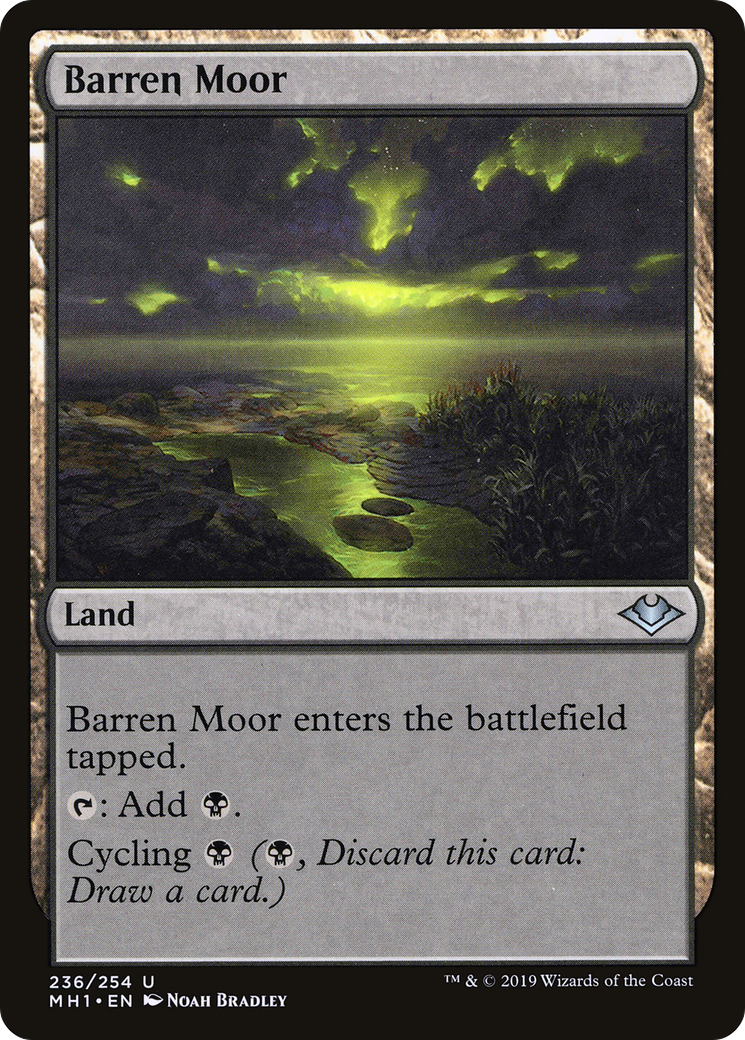 Image of Barren Moor (MH1-236) - Modern Horizons Foil