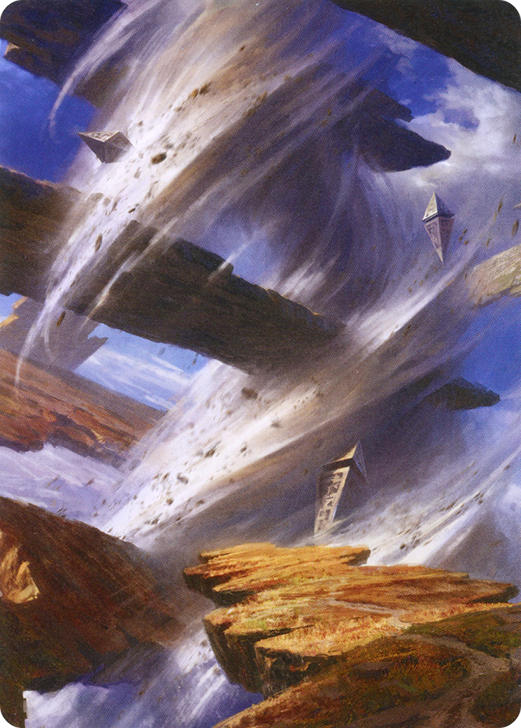 Image of Plains // Plains (AZNR-008) - Zendikar Rising Art Series (Borderless)