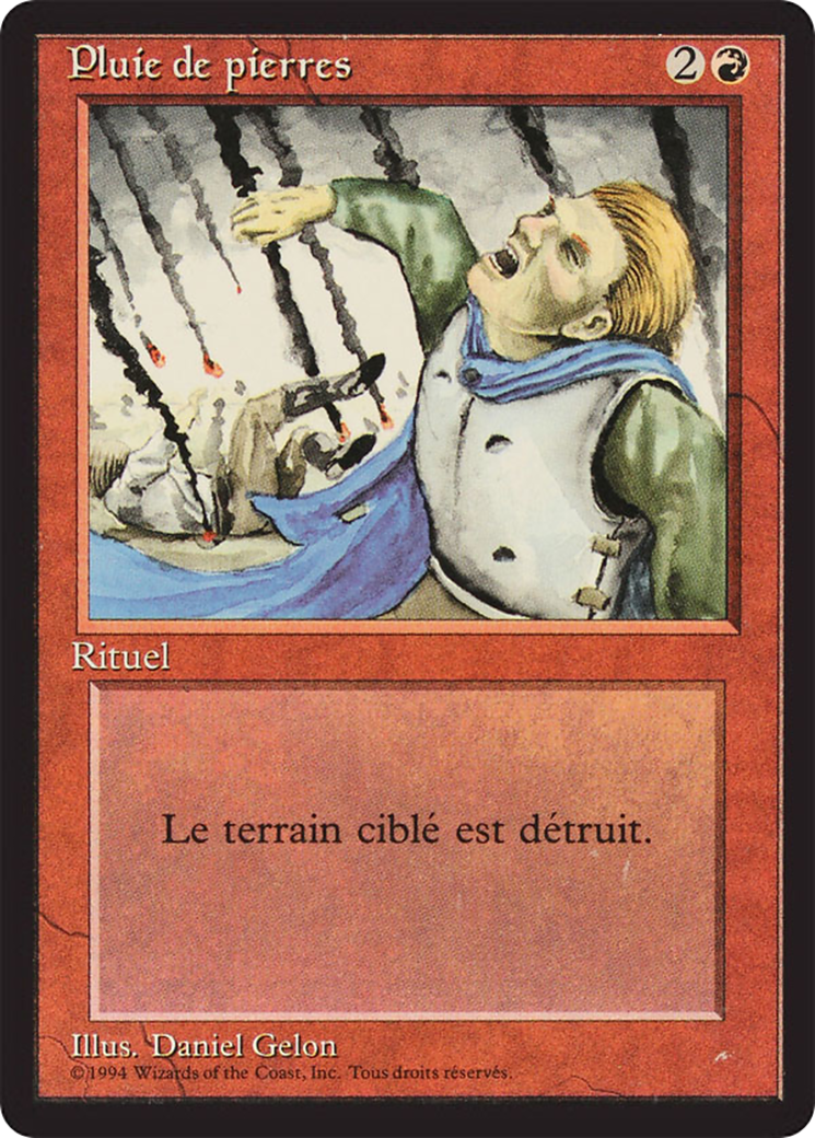 Image of Stone Rain (FBB-) - Foreign Black Border