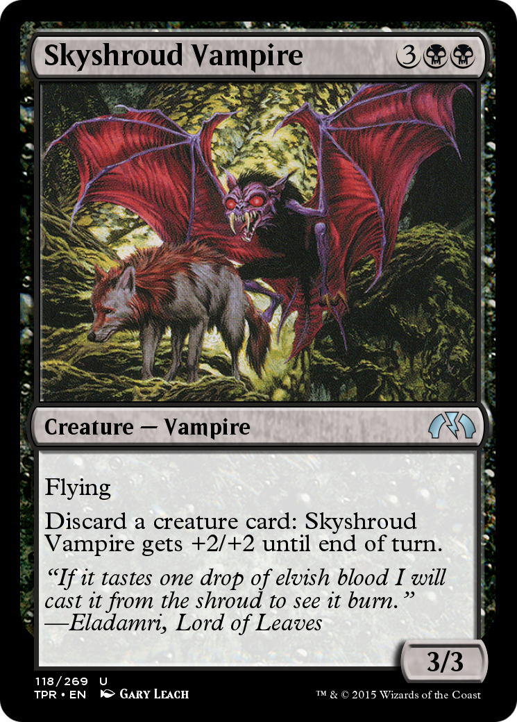 Image of Skyshroud Vampire (TPR-118) - Tempest Remastered Foil