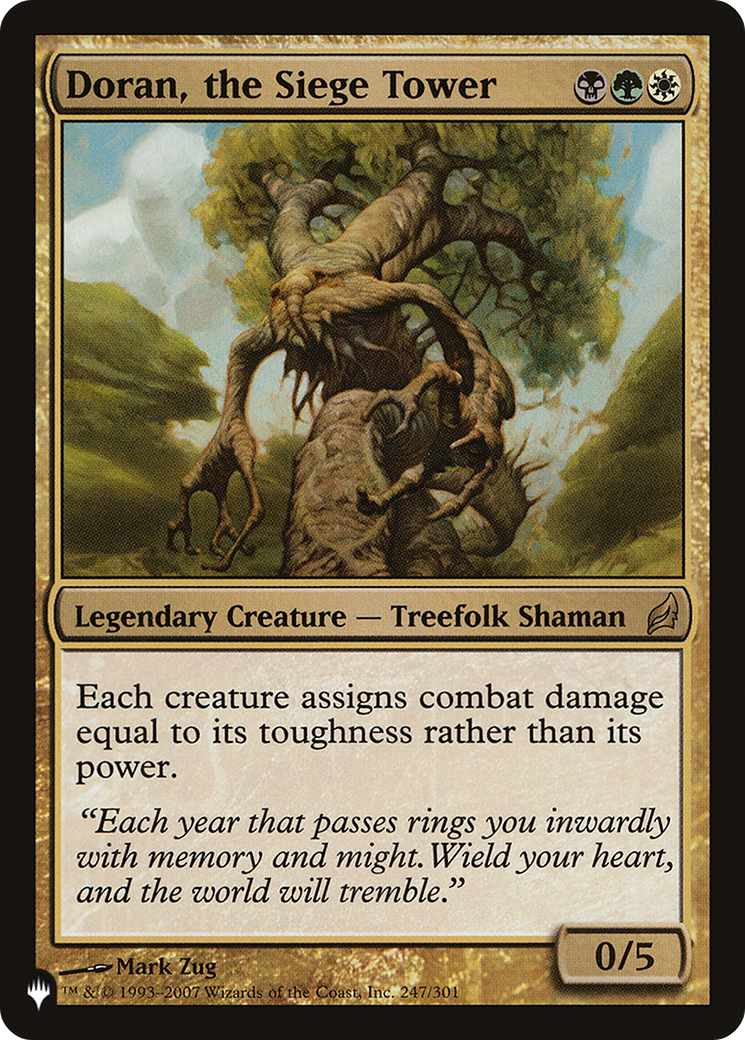 Image of Doran, the Siege Tower (LIST-247/301) - The List