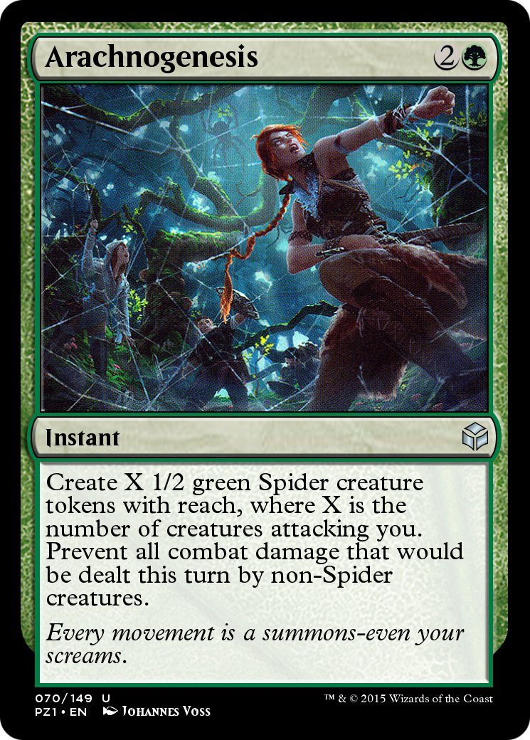 Image of Arachnogenesis (PZ1-070) - Legendary Cube Prize Pack Foil