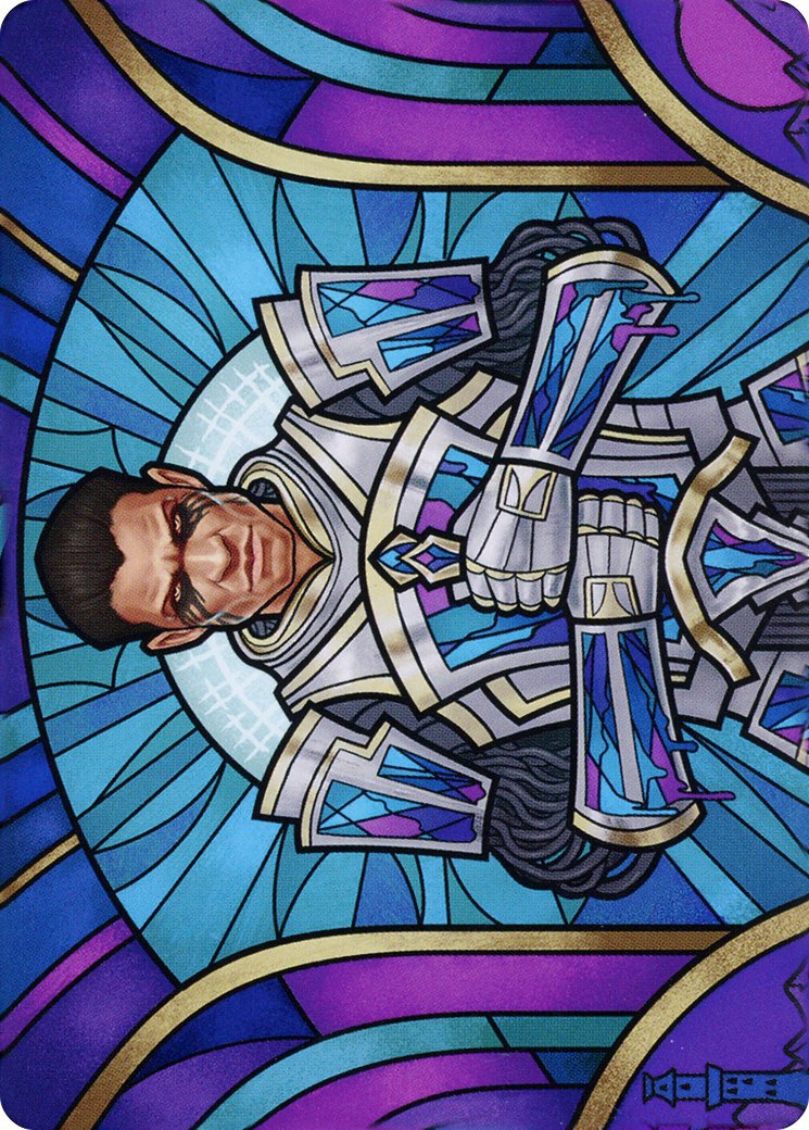 Image of Aron, Benalia's Ruin // Aron, Benalia's Ruin (ADMU-043) - Dominaria United Art Series (Borderless) Foil