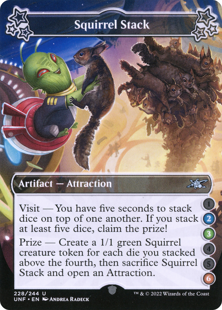 Image of Squirrel Stack (2-3-6) (UNF-228) - Unfinity Foil