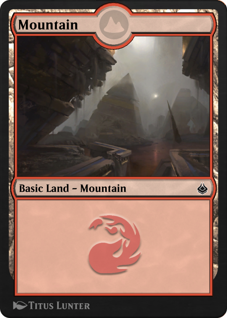 Image of Mountain (AKR-318) - Amonkhet Remastered