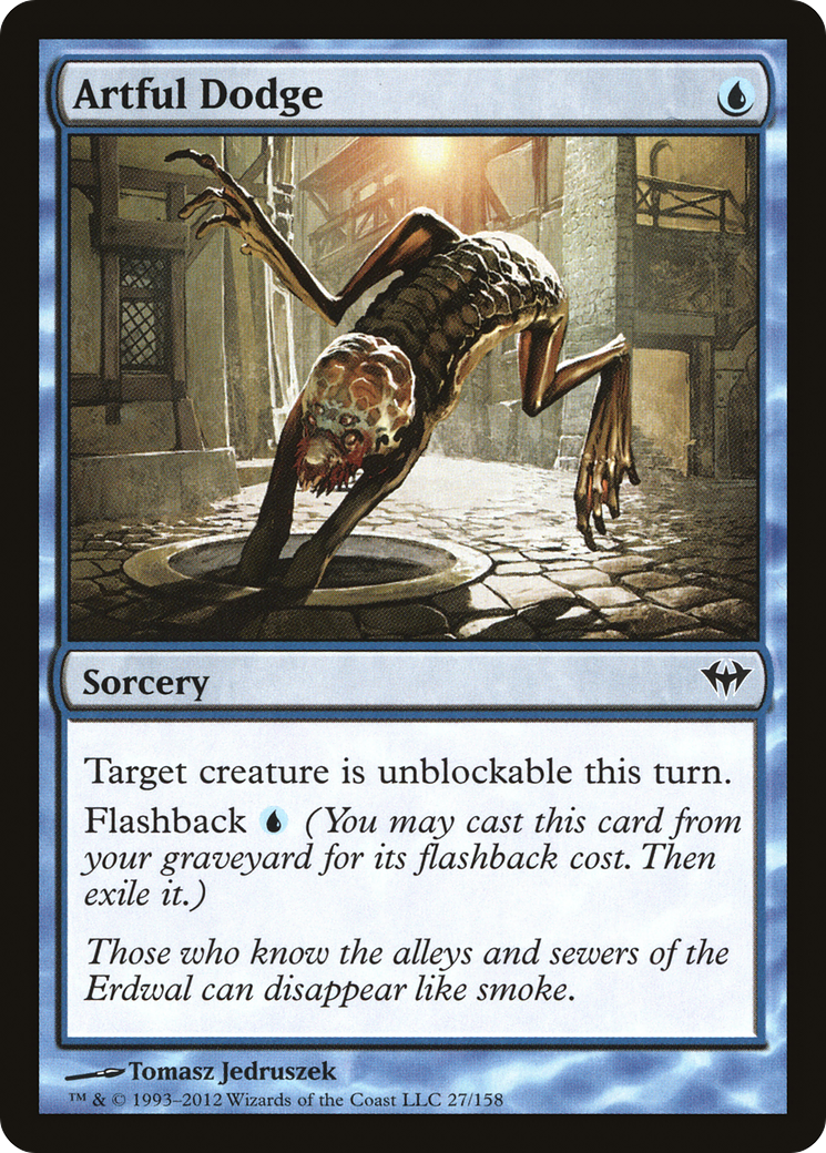 Image of Artful Dodge (DKA-027) - Dark Ascension Foil