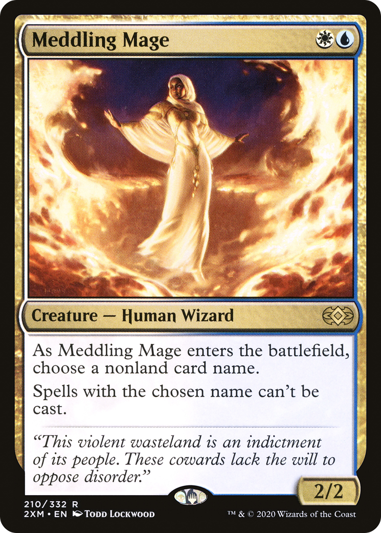 Image of Meddling Mage (2XM-210) - Double Masters