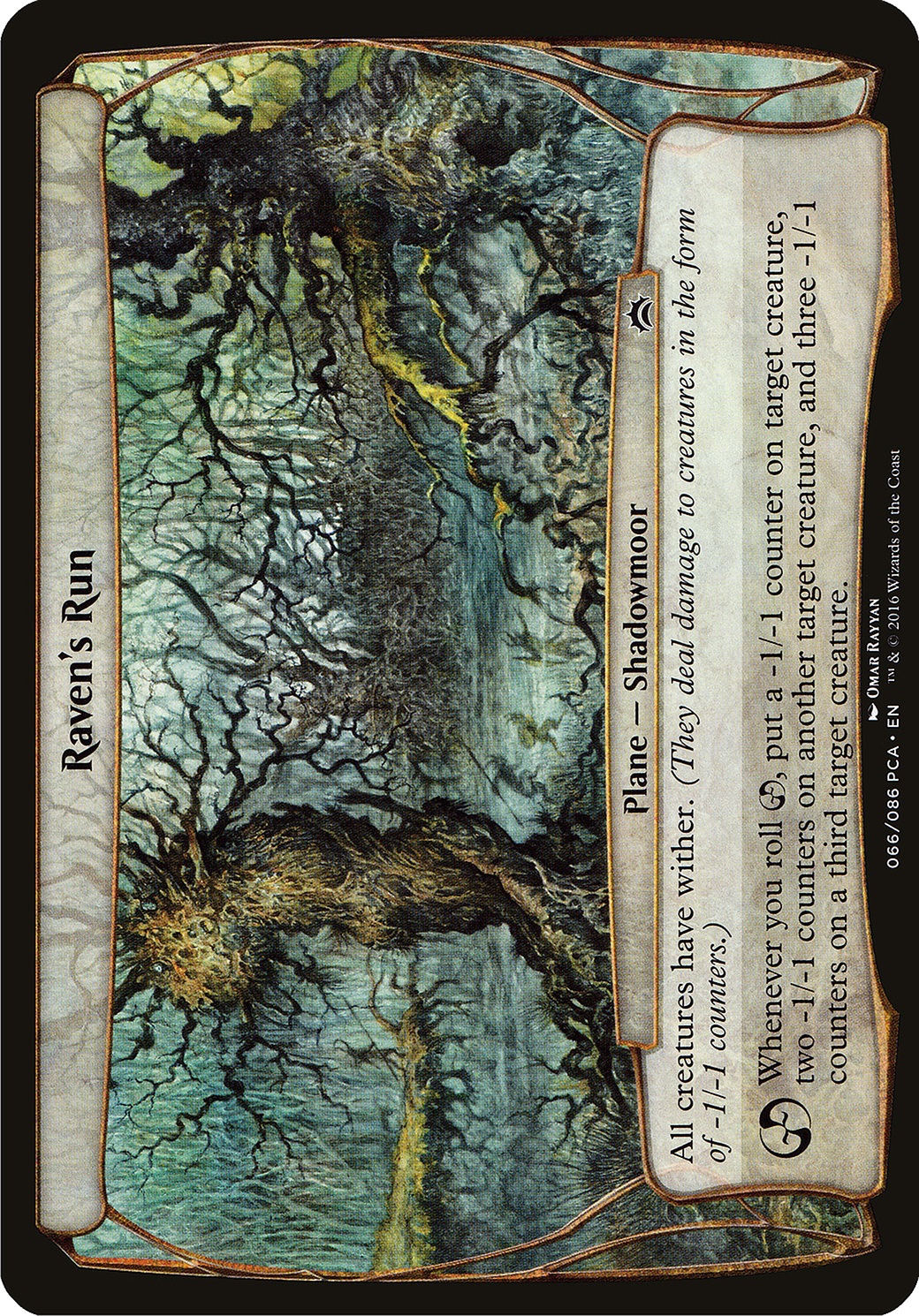 Image of Raven's Run (Planechase Anthology) (OVER-) - Planechase Anthology Planes