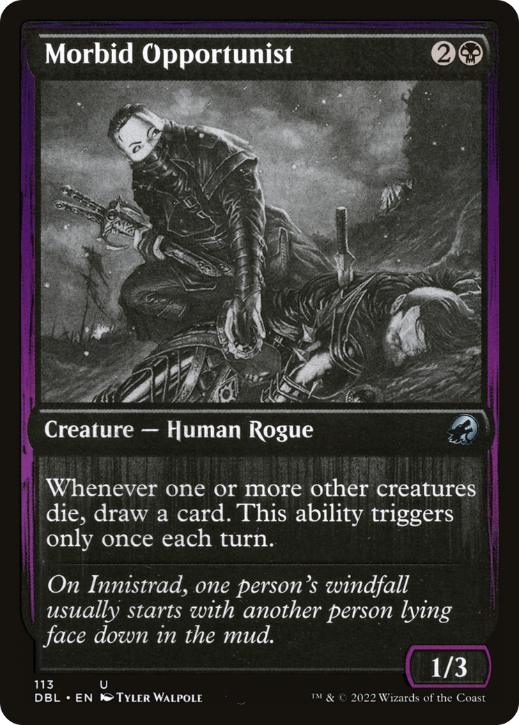 Image of Morbid Opportunist (DBL-113) - Innistrad: Double Feature