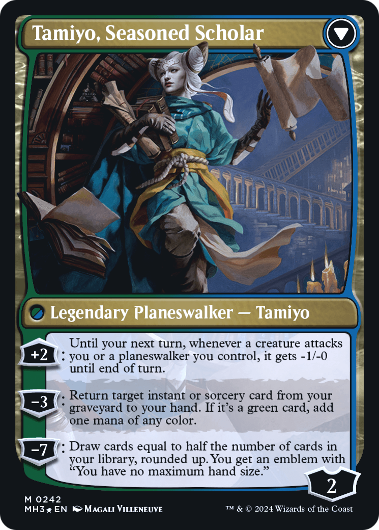 Image of Tamiyo, Inquisitive Student (PRE-242) - Modern Horizons 3 Promos Foil