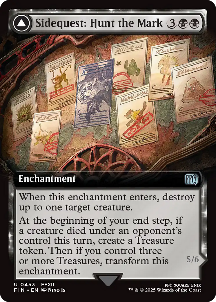 Image of Sidequest: Hunt the Mark (Extended Art) (FIN-453) - FINAL FANTASY: (enchantment, Extended Art)