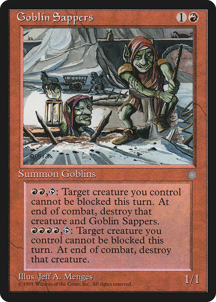 Image of Goblin Sappers (ICE-) - Ice Age