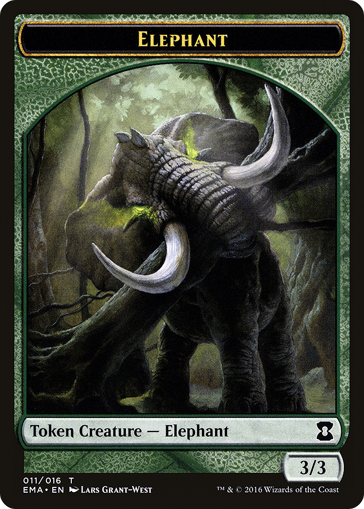 Image of Elephant Token (EMA-011) - Eternal Masters Tokens