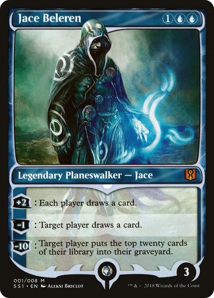 Image of Jace Beleren (SS1-001) - Signature Spellbook: Jace