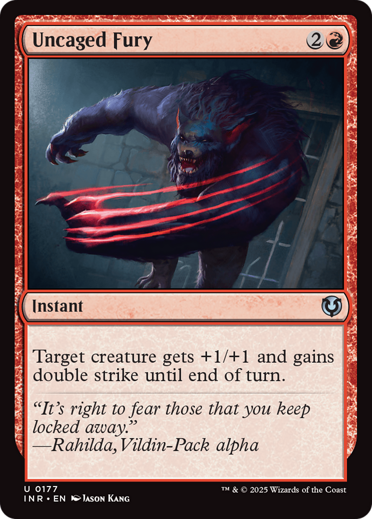 Image of Uncaged Fury (INR-177) - Innistrad Remastered
